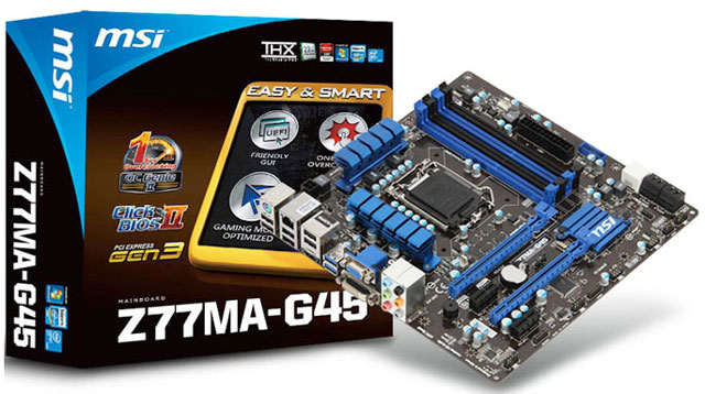 Материнская плата MSI Z77MA-G45 Материнская плата MSI Z77MA-G45