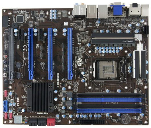 Материнская плата Sapphire Pure Platinum Z77K Материнская плата Sapphire Pure Platinum Z77K