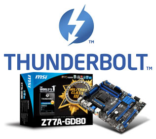 Материнская плата MSI Z77A-GD80