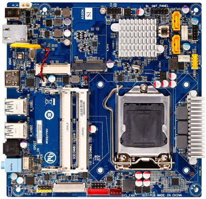 Материнская плата Gigabyte MSQ77DI