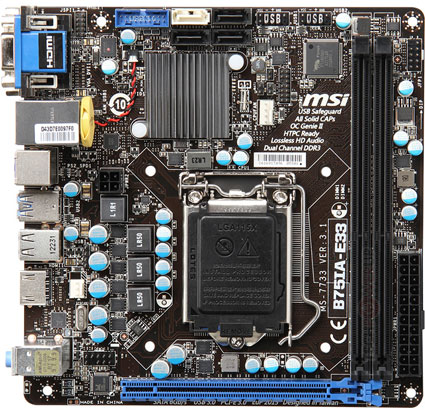 Материнская плата MSI B75IA-E33 Материнская плата MSI B75IA-E33