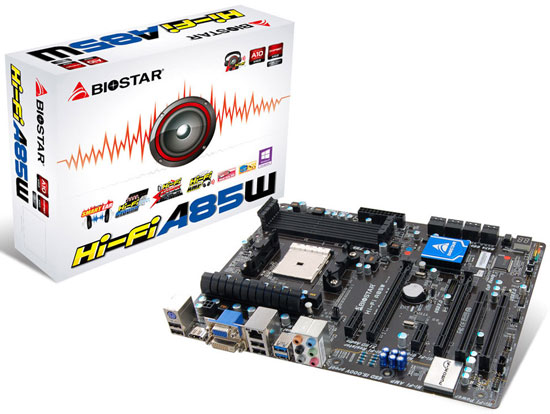 Материнская плата Biostar Hi-Fi A85W
