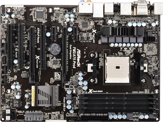 Материнская плата ASRock FM2A75 Pro4