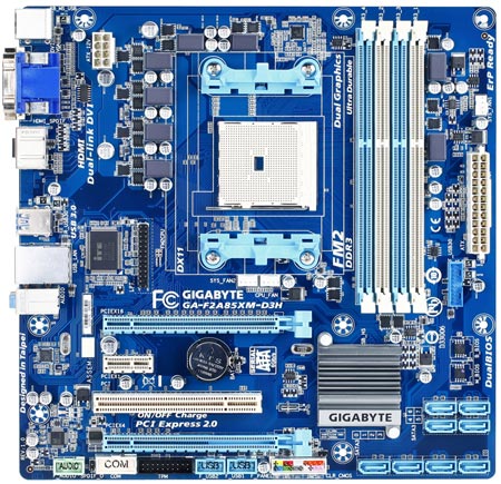Материнская плата Gigabyte GA-F2A85XM-D3H