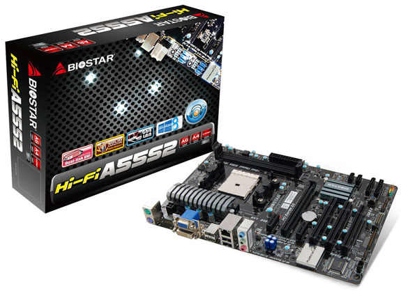 Материнская плата Biostar Hi-Fi A55S2 Материнская плата Biostar Hi-Fi A55S2