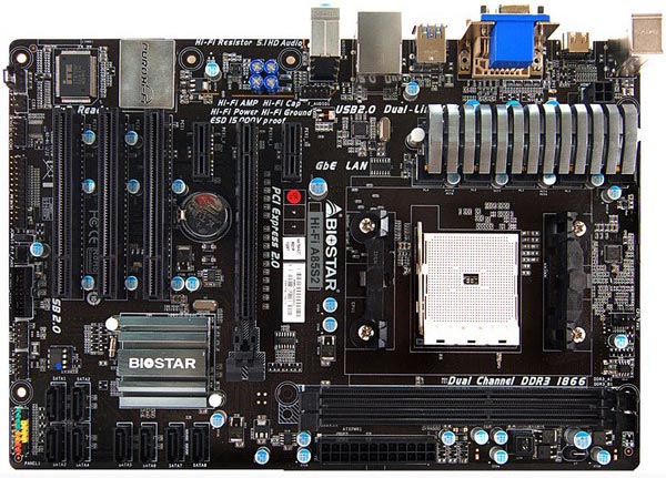 Материнская плата Biostar Hi-Fi A85S2 Материнская плата Biostar Hi-Fi A85S2