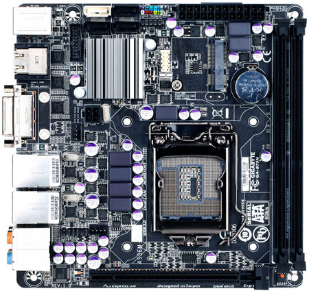 Материнская плата Gigabyte GA-B75N Материнская плата Gigabyte GA-B75N