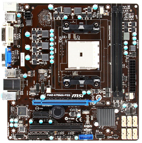 Материнская плата MSI FM2-A75MA-P33