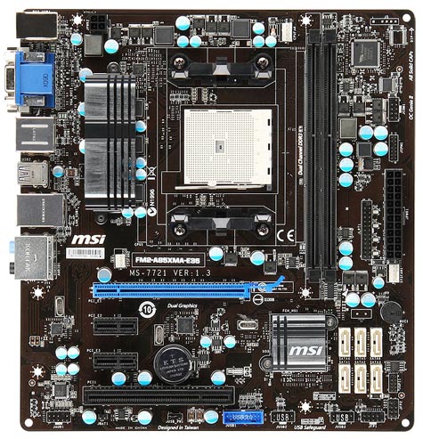 Материнская плата MSI FM2-A85XMA-E35 Материнская плата MSI FM2-A85XMA-E35