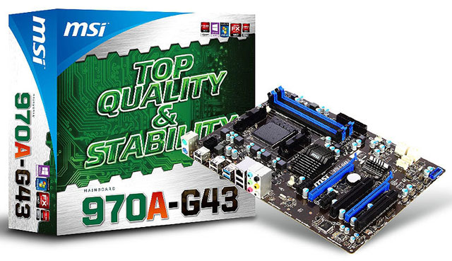 Материнская плата MSI 970A-G43