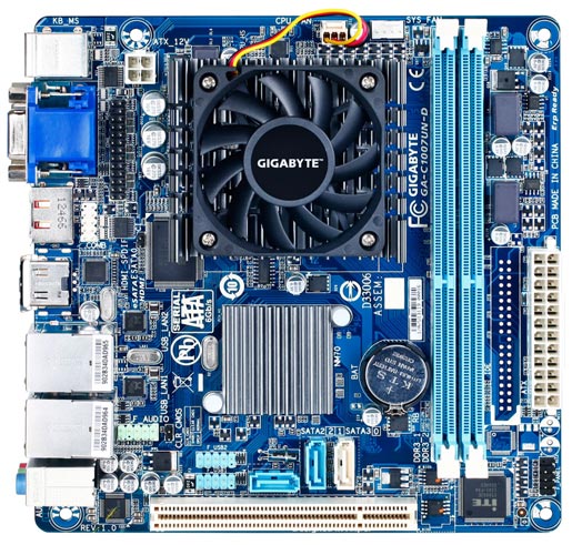 Материнская плата Gigabyte C1007UN-D