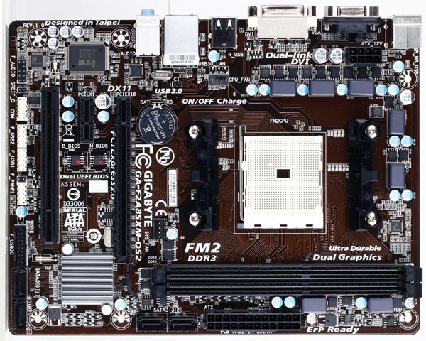 Материнская плата Gigabyte GA-F2A85XM-DS2 Материнская плата Gigabyte GA-F2A85XM-DS2