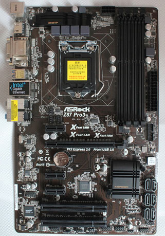 Материнская плата ASRock Z87 Pro3
