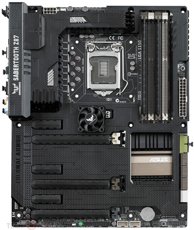 Материнская плата ASUS Sabertooth Z87 Материнская плата ASUS Sabertooth Z87