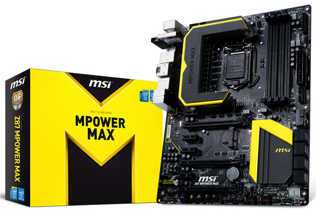 Материнская плата MSI Z87 MPower Max