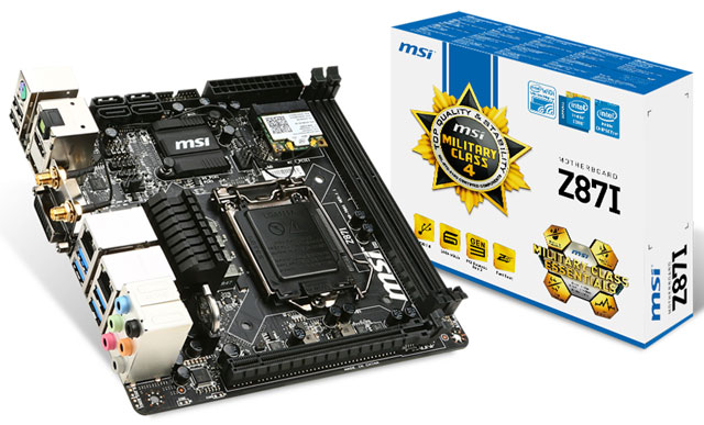 Материнская плата MSI Z87I