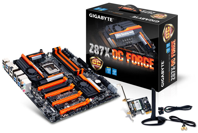 Материнская плата Gigabyte GA-Z87X-OC Force