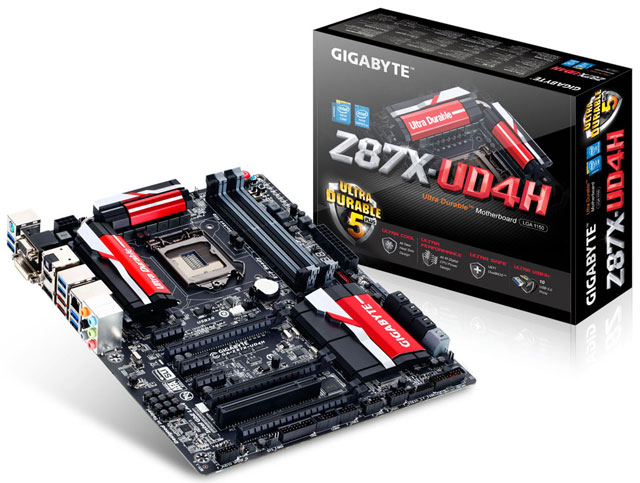 Материнская плата Gigabyte GA-Z87X-UD4H