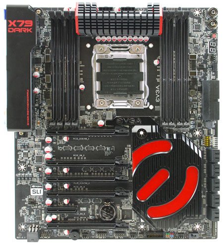 материнская плата EVGA X79 Dark