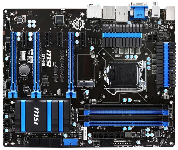Материнская плата MSI Z87-G55 Материнская плата MSI Z87-G55