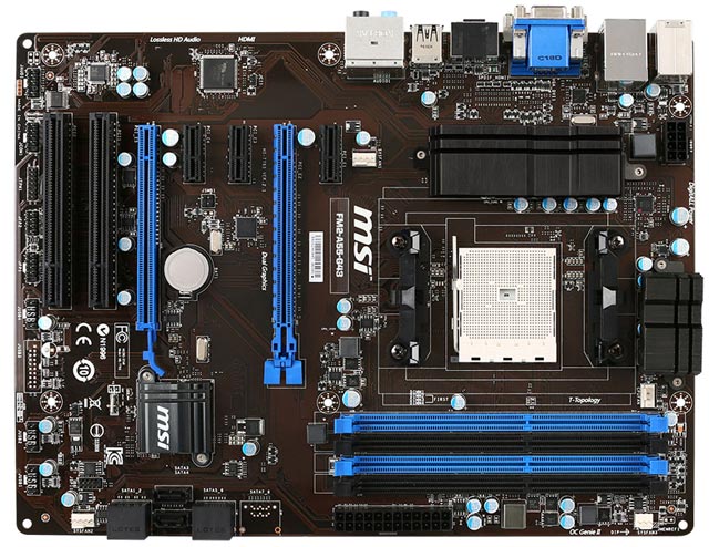 Материнская плата MSI FM2-A55-G43
