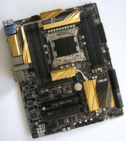 Материнская плата Asus X79-Deluxe Материнская плата Asus X79-Deluxe