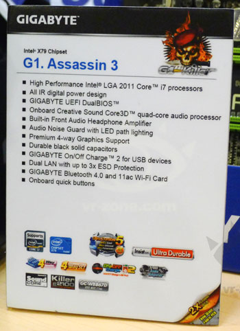 Материнская плата Gigabyte G1.Assassin 3 Материнская плата Gigabyte G1.Assassin 3