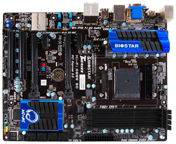 Материнская плата Biostar Hi-Fi A88W 3D Материнская плата Biostar Hi-Fi A88W 3D
