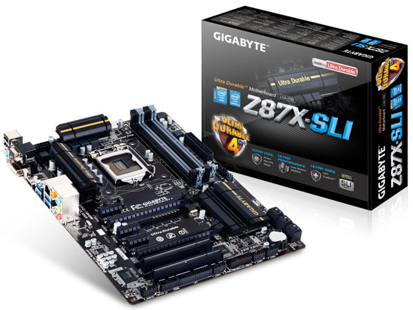Материнская плата Gigabyte GA-Z87X-SLI Материнская плата Gigabyte GA-Z87X-SLI