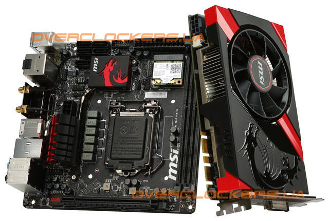 Материнская плата и видеокарта MSI Gaming