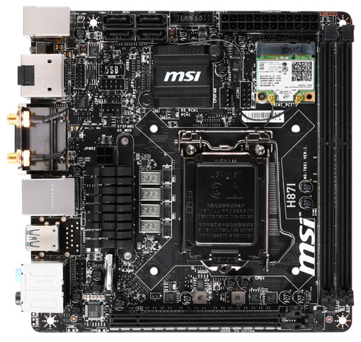 Материнская плата MSI H87I AC