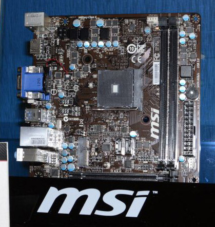 Плата MSI для APU Kabini Плата MSI для APU Kabini