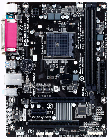 Материнская плата Gigabyte GA-AM1M-S2P