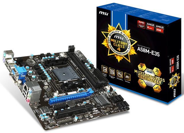 Материнская плата MSI A58M-E35