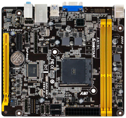 Материнская плата Biostar AM1ML