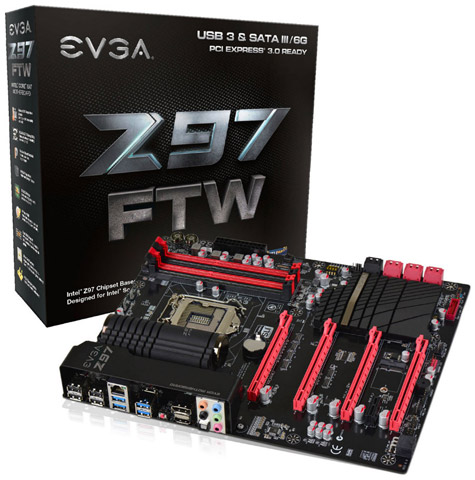 Материнская плата EVGA Z97 FTW