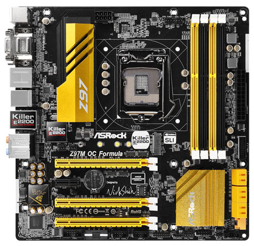 Материнская плата ASRock Z97M OC Formula Материнская плата ASRock Z97M OC Formula