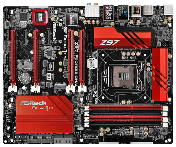Материнская плата ASRock Fatal1ty Z97 Professional Материнская плата ASRock Fatal1ty Z97 Professional