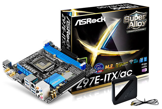 Материнская плата ASRock Z97E-ITX/ac Материнская плата ASRock Z97E-ITX/ac