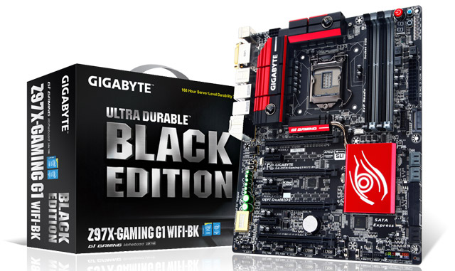 Gigabyte GA-Z97X-Gaming G1 WiFi-BK Black Edition