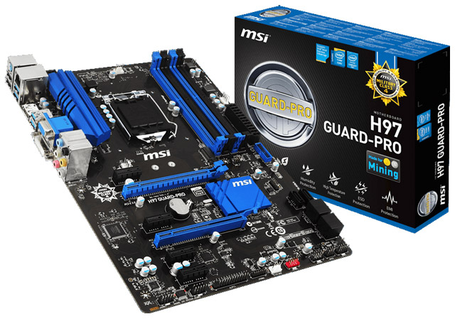 Материнская плата MSI H97 Guard-Pro