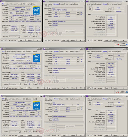 Разгон на платах MSI H97 Разгон на платах MSI H97