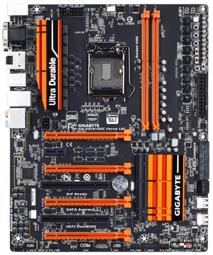 Материнская плата Gigabyte GA-Z97X-SOC Force LN2 Материнская плата Gigabyte GA-Z97X-SOC Force LN2