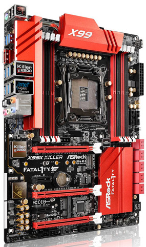 Материнская плата ASRock X99X Killer Материнская плата ASRock X99X Killer