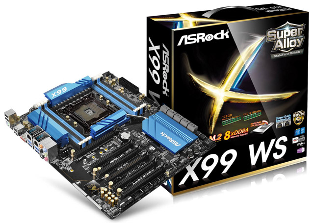 Материнская плата ASRock X99 WS Материнская плата ASRock X99 WS