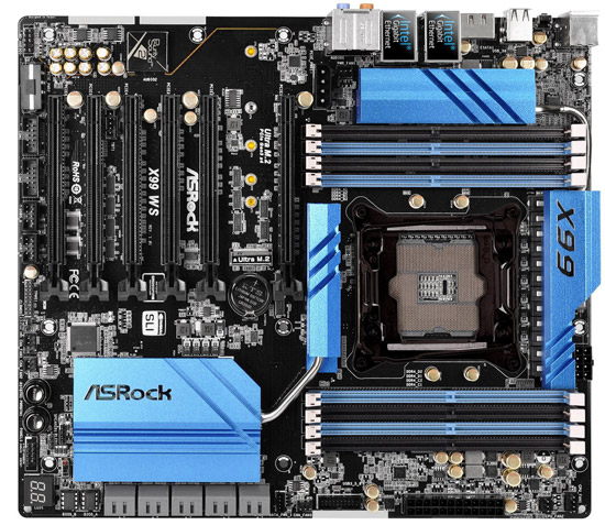 Материнская плата ASRock X99 WS Материнская плата ASRock X99 WS