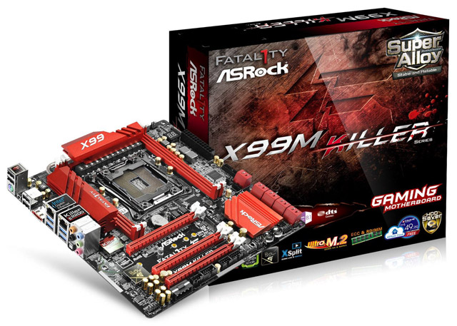 Материнская плата ASRock X99M Killer Материнская плата ASRock X99M Killer