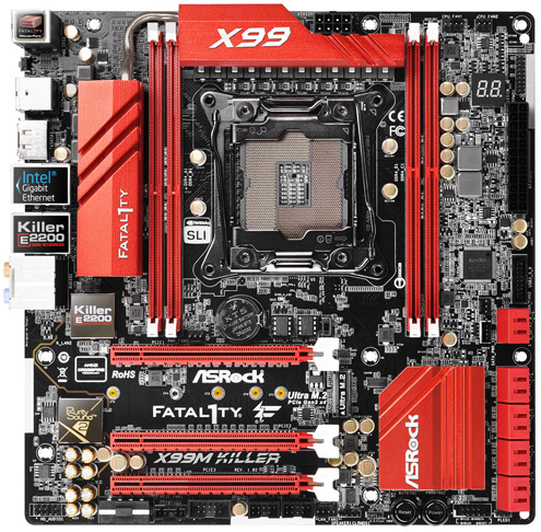 Материнская плата ASRock X99M Killer Материнская плата ASRock X99M Killer