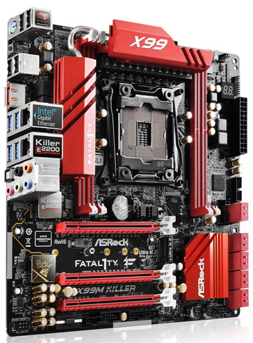 Материнская плата ASRock X99M Killer Материнская плата ASRock X99M Killer
