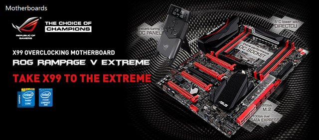 Материнская плата Asus ROG Rampage V Extreme
